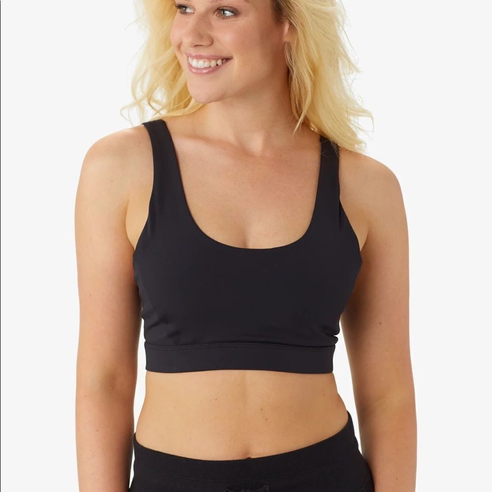 LOLE Black Medium Support Sports Bra Size S